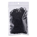Hicarer 1000 pcs Mini Rubber Hair Bands 1/2 Soft Elastic Bands for Woman Hair Braids Ponytails & Beards Small Dreadlocks, Wedding Hairstyle and