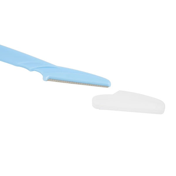 Glamlily Facial Dermaplaning Tool - Quick Facial Hair Removal & Peach Fuzz Remover - Precision Dermaplane Razor & Eyebrow Razor - Bulk Blades &