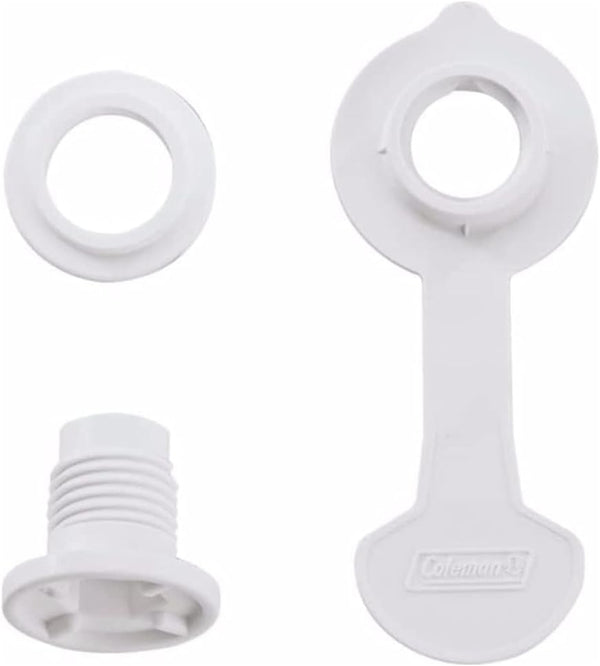 Coleman Cooler Standard Drain Plug Assembly - 1 Inch Shaft Length