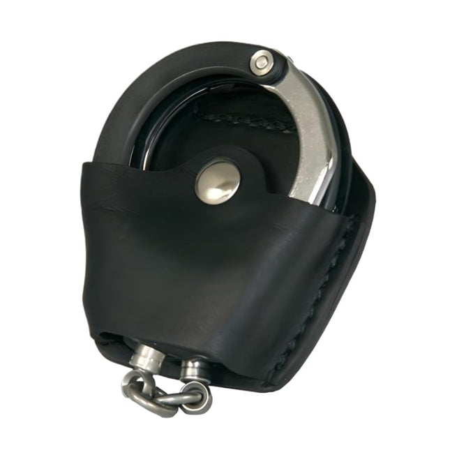 Boston Leather Quick Release Handcuff Case, Plain - 5531-1
