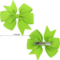 40Piece 3 Inch Boutique Grosgrain Ribbon Pinwheel Hair Bows Alligator Clips For Girls Babies Toddlers Accessories Teens In Pairs 3inch-40pcs