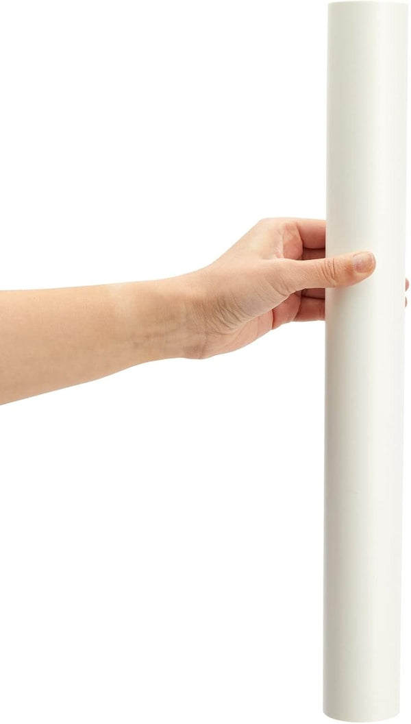 Bright Creations Glassine Paper Roll - Acid Free Archival, Translucent & Grease Resistant Paper - for Artwork & Documents - 17.5 in x 25 Yd, Clear
