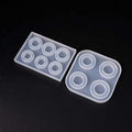 Finger ring Silicone Mold Resin Mould for jewelry making DIY tool epoxy resin molds for Resin ring (6size)