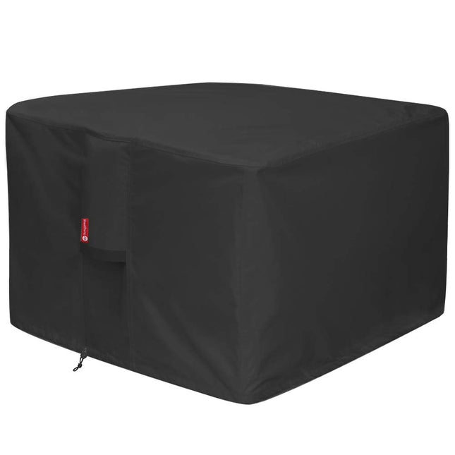 Sheechung Gas Fire Pit Cover Square-Premium Patio Outdoor Cover Heavy Duty Fabri