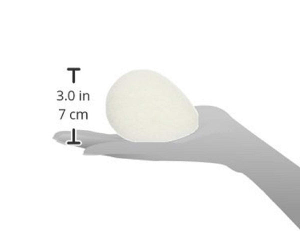 Buf-Puf Regular Facial Sponge, Dermatologist Developed, Removes Deep down Dirt & Makeup That Causes Breakouts and Blackheads, Reusable,