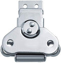 4Pack Steel Spring Loaded Small Butterfly Twist Latch and Keeper Zinc Toggle Clamp Small Surface Mount Case Box Chest Closure