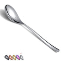 Dinner Spoons 6 Piece, 8.1'' Stainless Steel Tablespoons, Soup Spoons, Dessert Spoons, Spoons Silverware for Home, Kitchen or Restauran,Dishwasher