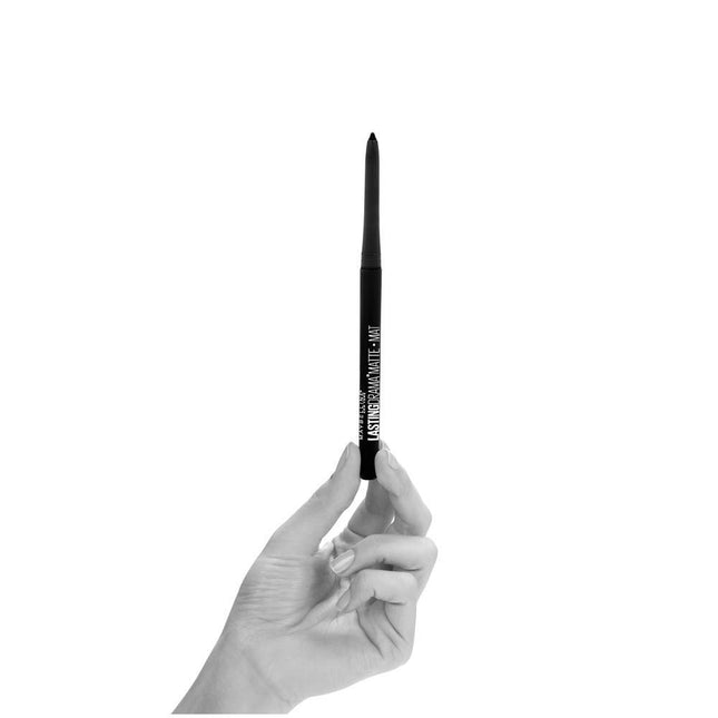 Maybelline Eyestudio Lasting Drama Waterproof Matte Gel Pencil Black Eyeliner Ma