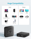 Anker HDMI Switch, 4K@60Hz HDMI Switcher, 2 in 1 Out with Smooth Finish, Supports HDR, 3D, Dolby, Compatible with Laptops, PC, Xbox Series, PS5 /