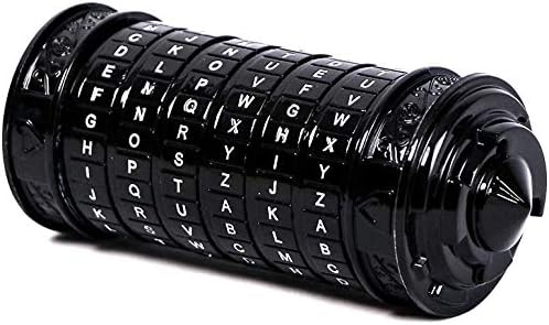 Cryptex Da Vinci Code Mini Cryptex Lock Puzzle Boxes with Hidden Compartments Anniversary Valentine's Day Romantic Birthday Gifts for Her Gifts