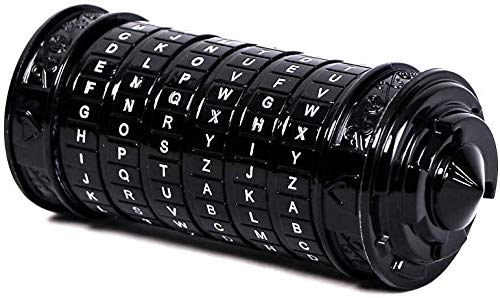 Cryptex Da Vinci Code Mini Cryptex Lock Puzzle Boxes with Hidden Compartments Anniversary Valentine's Day Romantic Birthday Gifts for Her Gifts