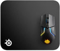 SteelSeries QcK Gaming Mouse Pad - Small Cloth - Optimized For Gaming Sensors Black Small Classic