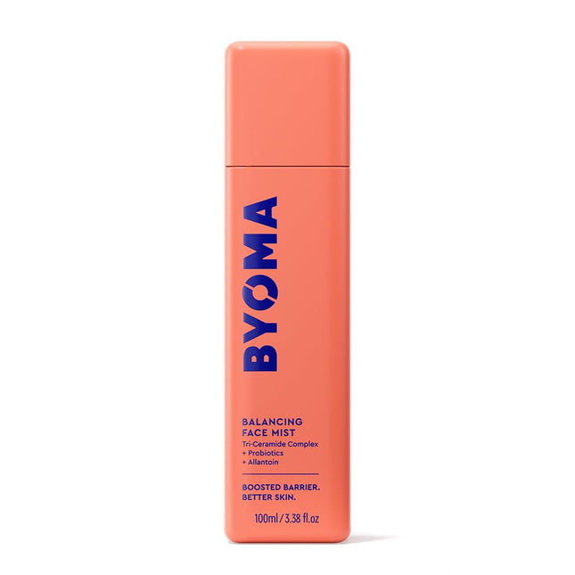 BYOMA Balancing Face Mist - Ph Balanced Face Toner with Ceramides, Probiotics & 