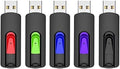 RAOYI 5 Pack 64GB USB Flash Drive, USB 2.0 Memory Stick Thumb Drives Jump Drive Pen Drive for PC Laptop Computer - 64G Multipack