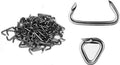 WATERCARBON Tools126 Auto Parts Industries Straight Hog Ring Upholstery Installation Kit Pliers Seat Cover Upholstery Hog Rings pack-100-Piece