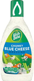 Wish-Bone Chunky Blue Cheese Salad Dressing, 15 FL OZ Chunky Blue Cheese 15 Oz 15 Fl Oz (Pack of 1)
