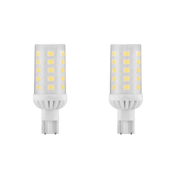T5 T10 Wedge Base 921 912 12V LED Light Bulbs, 4W T10 LED Bulbs, Warm White 2700-3000K for RV Camper Travel Tailer Boat Marine Lights and Outdoor