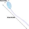 Joyzan Back Lotion Applicator, Long Handled Shower Massager Roll Brush Wand | Self Reach Tanner Bath Dispenser Curved Rotating Head Sunscreen Skin