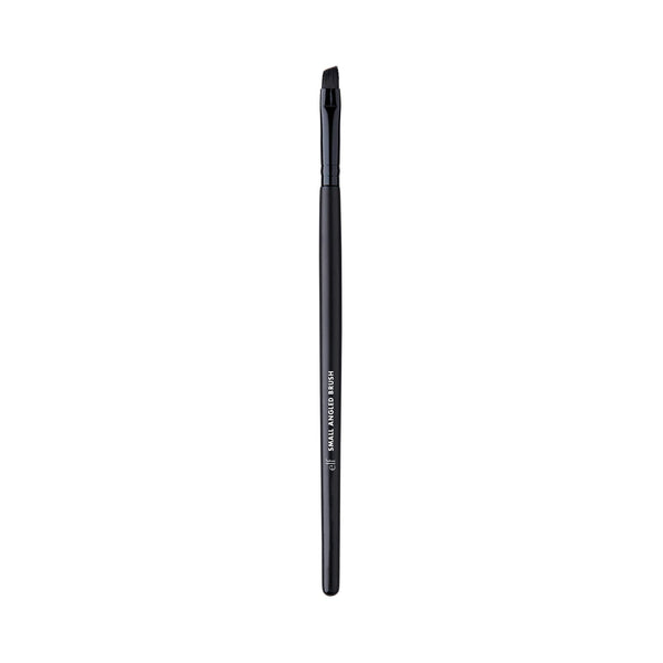 E.L.F. Small Angled Brush, Creates Even, Thin & Straight Lines, Great for Applying Lip Color, Eyebrow Color & Eyeliner, Vegan & Cruelty-Free