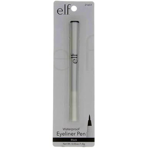 E.L.F. Eyeliner Pen with Felttip Applicator, Black, 0.05 Fl Oz