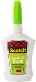 Scotch Super Glue Gel, 4-Pack of Single-Use Tubes, .017 oz Each, Fast Drying, No Run Gel Formula (AD119) 1-Pack
