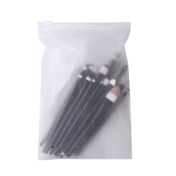 Makeup Brushes ZHIYE Make up Brush Set 20 Pcs Professional Face Eyeliner for Foundation Blush Concealer Eyeshadow with Travel Black