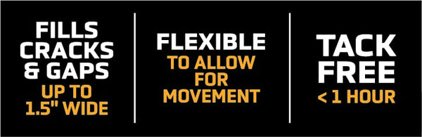 SIKA Sikaflex-410 Asphalt Sealant, Black, Self-Leveling Hybrid Sealant for Filling Cracks in Asphalt Driveways, Roadways, and Pavements - 9 fl.