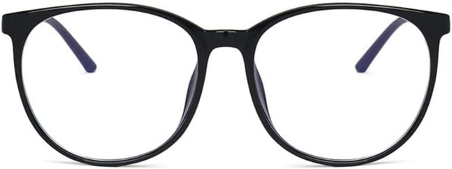 Shiratori New Retro Blue Light Blocking Glasses round Nerd Eyeglasses Frame anti