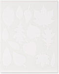 3L Corporation Self-Adhesive Scrapbook Foam Embellishment Shapes, Leaves
