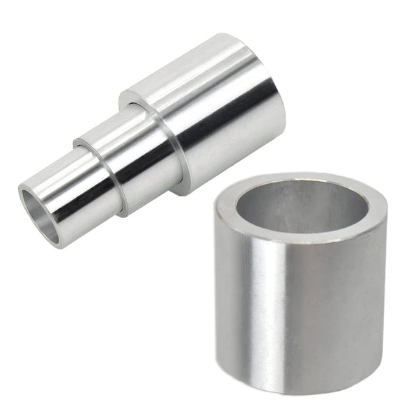 Reducing Bushing Arbor Adapters 1" Thick from 1-1/4" to 1", 3/4", 5/8", 1/2" Arbor Aluminum - S/4 1" Thick-4 Piece