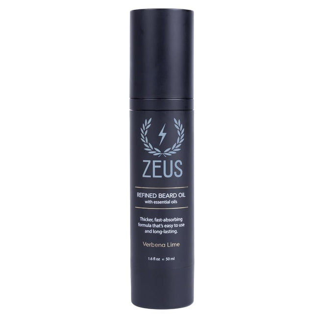 ZEUS Refined Beard Oil, Leave in Conditioner Oil for a Softer Beard & Mustache -