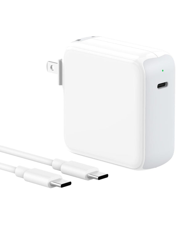 Charger for MacBook Air MacBook Pro 13 14 15 16 inch 2025 2024 2023 2022 2021 2020, M1 M2 M3 M4 Laptop 70W USB C Power Adapter, iPad, LED, 6.6FT