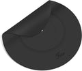 Turntable Platter Mat Black Rubber Silicone Design for Universal to All LP Vinyl Record Players