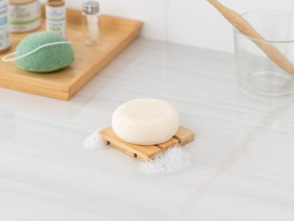J&L Naturals Sulfate-Free Solid Shampoo Bar - Zero Waste - All Hair Types - Made in US, Plastic Free, Vegan, Cruelty-Free, Sustainable Hair Care