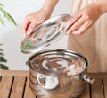 Premium Stainless Steel Food Storage Containers 304 Grade the Original Leak-Proof, Airtight, Smell-Proof - Perfect for Camping Trips, Lunches,