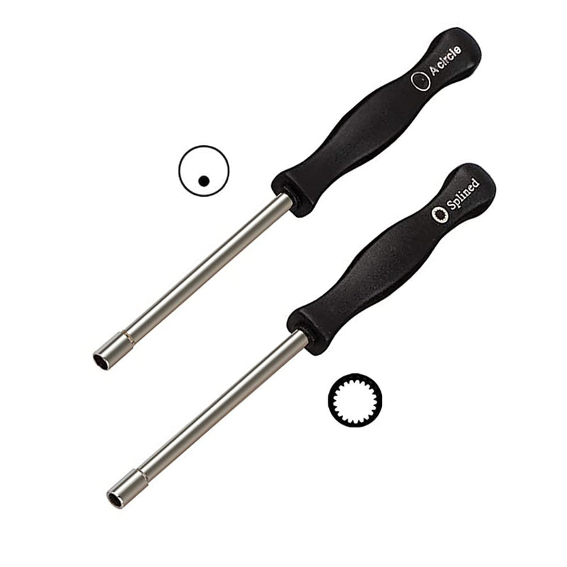 21-Teeth Splined + A-Circle Carburetor Adjustment Tool Screwdriver Kit, Carburator Adjusting Small Engine Carb Tune up Tool Kit, Carburetor