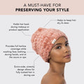 Kitsch Spa Headband for Women - Face Wash Headband - Dusty Rose, 1pc DustyRose