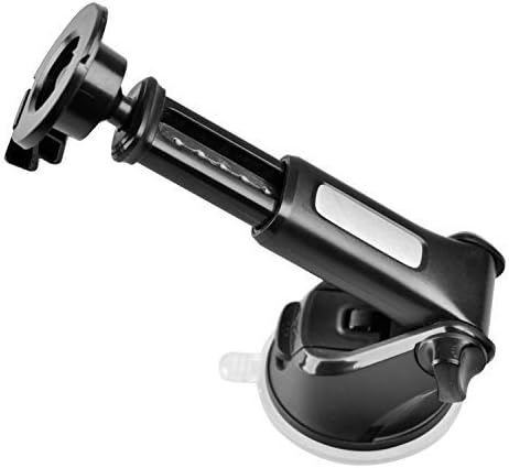 1Zero GPS Suction Cup Mount for Garmin [Quick Extension Arm], Replacement GPS Dash Ball Mount Dashboard Windshield Car Holder for Garmin Nuvi Dezl