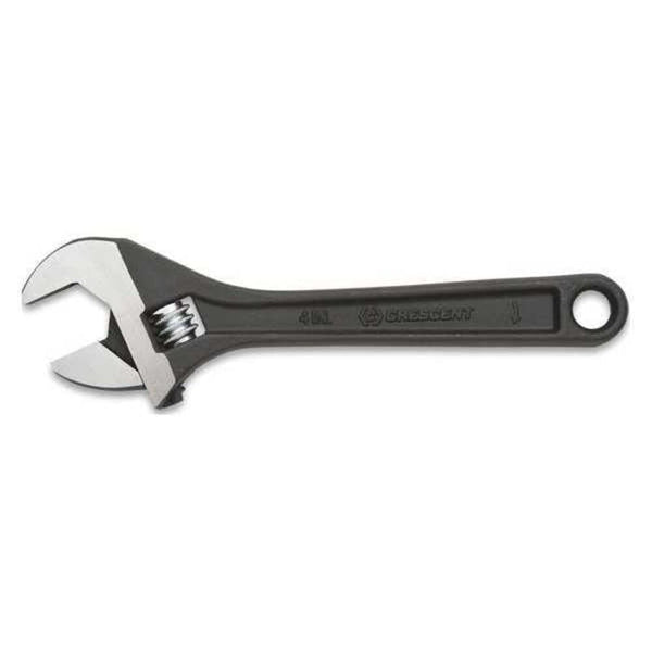 Crescent 4" Adjustable Black Oxide Wrench - Carded - AT24VS 4 inch
