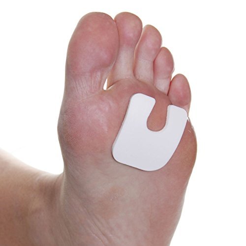 Dr. Jills Wide Felt 1/4 Thickness U-shaped Callus Pads (Pack 20) 20 Count (Pack of 1)