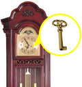 Grandfather Clock Door Key Works with Most Clocks Made Before 2004，for Ridgeway, Sligh, Emporer, Pearl, Seth Thomas, Trend