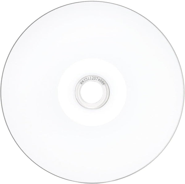 Verbatim CD-R 700MB 52X White Inkjet Hub Printable Recordable Media Disc - 100pk Spindle White Hub Printable