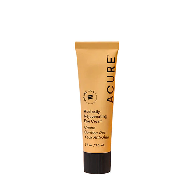 Acure Radically Rejuvenating Eye Cream - Under Eye Cream for Dark Circles & Wrinkles, Firming & Hydrating Treatment to B