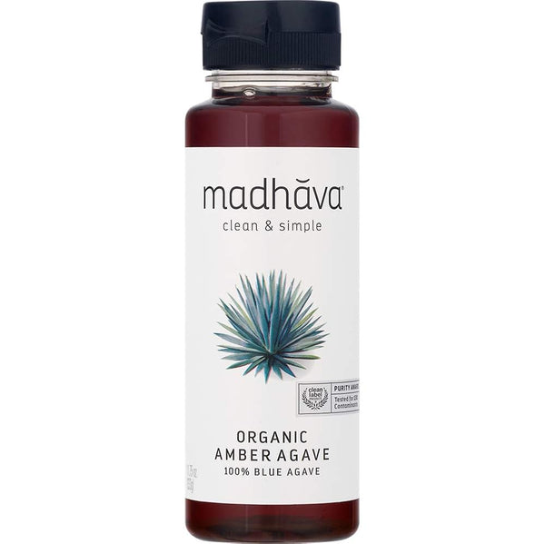 Madhava Organic Amber Raw Blue Agave - 11.75 Oz