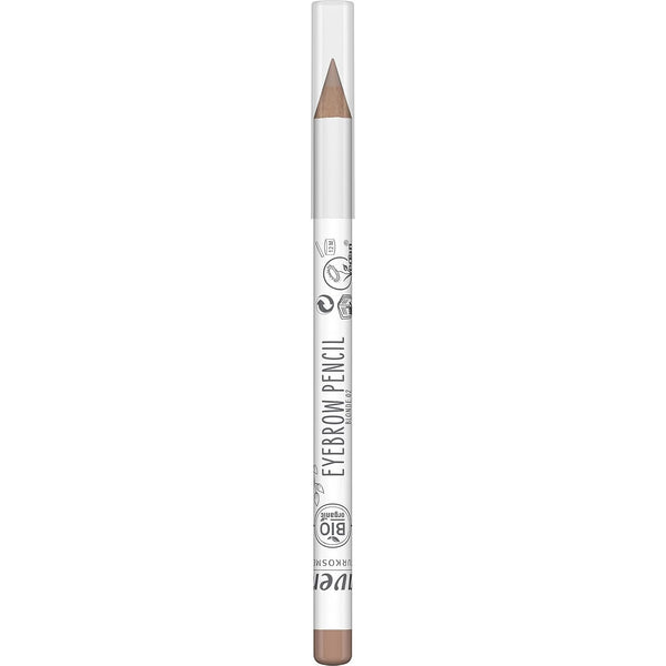 Lavera Eyebrow Pencil Blonde 02 - Organic Jojoba Oil and Shea Butter - Smooths and Perfects - Vegan - Organic Eye Makeup