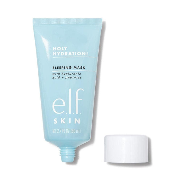E.L.F. Holy Hydration! Sleep Mask, Ultra-Hydrating Dual-Use Face Mask, Replenishes & Nourishes Dry Skin for a Plumped up Complexion, 2.7 Fl Oz (80Ml)