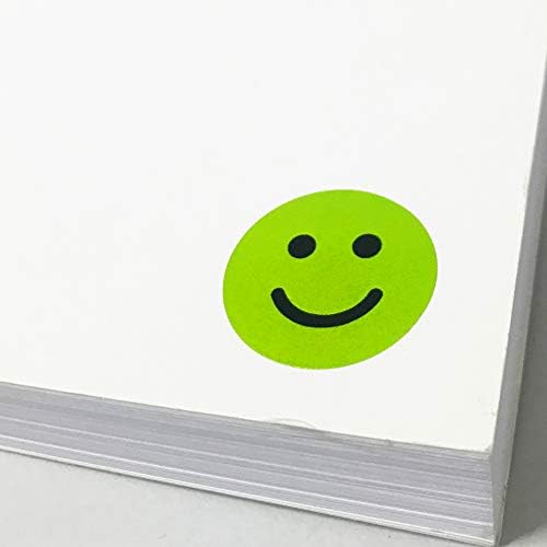 1200 Pieces - Happy Sad Smile Face Mood Emotion Stickers, Red/Yellow/Green | Behavior Chart Stickers, 1 inch