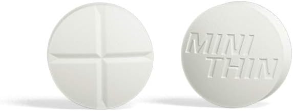 Mini Thin | Two-Way Action Caffeine Pills - High Speed Energy and Enhanced Stamina* - 205 Mg Caffeine; 25Mg Ephedrizine (100 Count Bottle)