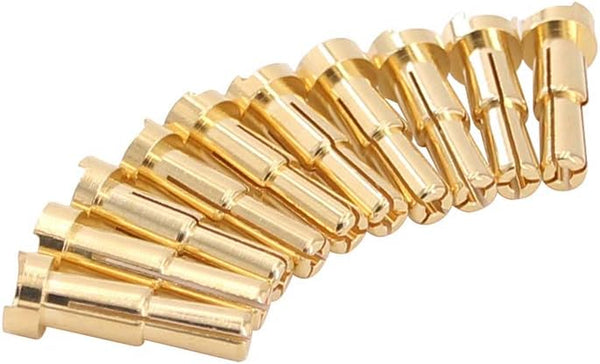4mm to 5mm Low-Profile Bullet Connectors Adapter Plugs Reducer(B120-10)