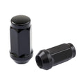 24pc Black M14x1.5 Wheel Lug Nuts, 1.8" Tall, Cone Seat, 19mm Hex | 14x1.5 Extended Lugnuts, Compatible with Chevy-GMC 6 Lug Aftermarket Wheels